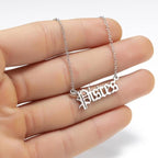 Zodiac Necklace Alphabet - SJB-DIAMOND ELITES