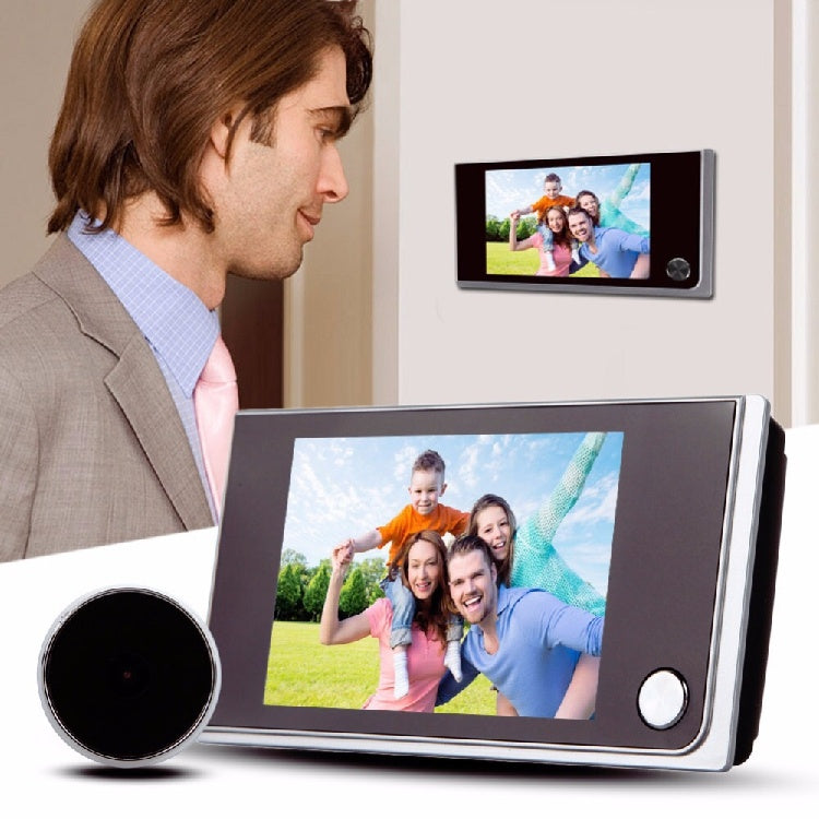 Video Door Mirror Intelligent High-definition Electronic Peephole Surveillance Camera Pi-Mart