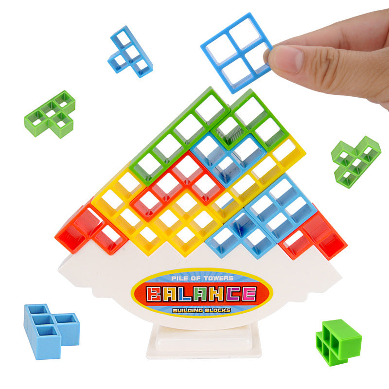 Balance Stacking Board Games Kids Adults Tower Block Toys For Family Parties Travel Games Boys Girls Puzzle Buliding Blocks Toy Pi-Mart
