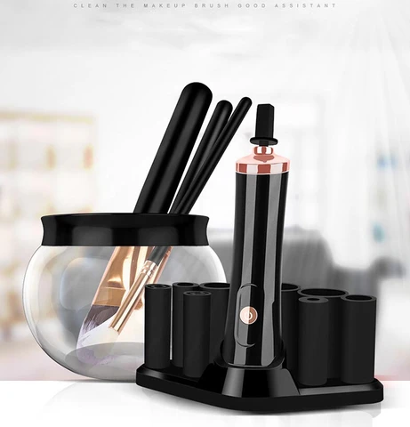 Electric Brush Cleaner Makeup Brush Tool For Automatic Cleaning Pi-Mart