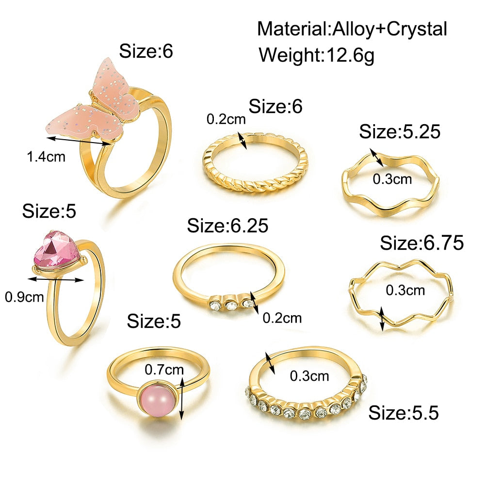 Boho Ring Set - SJB-DIAMOND ELITES