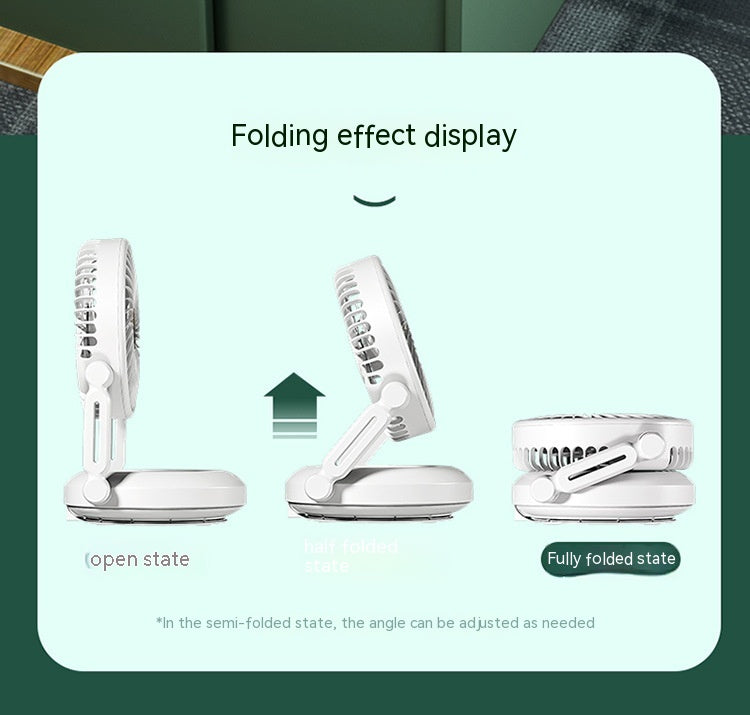 Desktop Desktop Fan Camping Office Telescopic Folding Pi-Mart