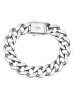 S925 Sterling Silver 13mm Thick Cuban Bracelet Pi-Mart
