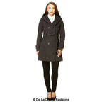 Slim Fit Shawl Hooded Coat (1325)