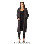 De La Creme - Womens Faux Wool Wrap Coat