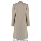 De La Creme - Women's Mohair Blend Longline Winter Coat