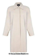 De La Creme Womens Oversized Knee Length Swing Coat
