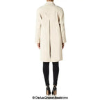 De La Creme Womens Oversized Knee Length Swing Coat