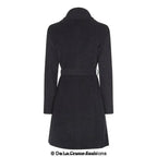 Wool Blend Large Lapel Duster Coat