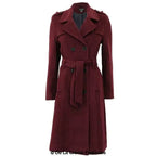 Wool Cashmere Military Coat - British Made | Femstylo