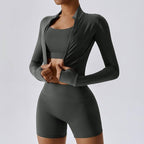 A1 Outdoor Sports Skinny Yoga Clothes Suit Nude Feel Women Leggings