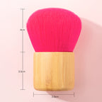 Makeup Brush Bamboo Handle Red Hair Small Fat Dun Single Support Loose Brush