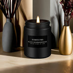 Scented Candle, Black Cedar and Sandalwood Candle for Men, Scented Candle for Home, Scented Soy Candle, 50 Hour Burn, Ideal Gift for Men