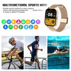 Y13 Smart Watch - 1.69'' Touchscreen Fitness Tracker with Bluetooth Calls, Heart Rate & Sleep Monitoring (Waterproof, Multi-Language) Pi-Mart