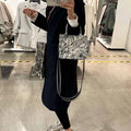 Casual Embroidery Canvas Handbag Women Large Capacity Handle Bag Pi-Mart