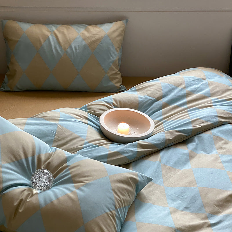 Four-piece Quilt Cover Sheet Bedding Pi-Mart