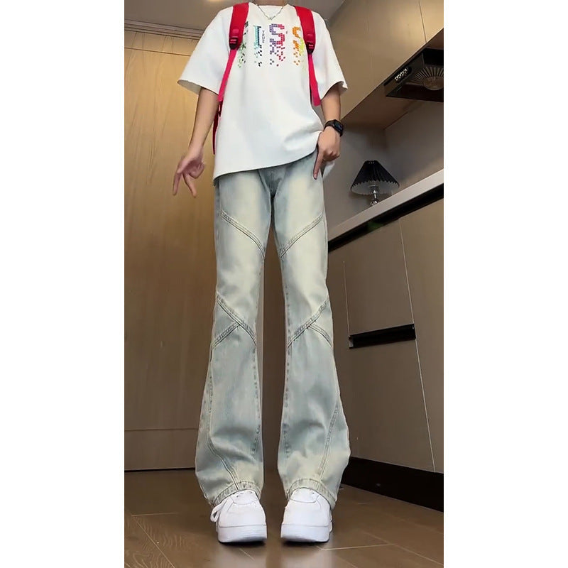 American High Street Jeans Men's Straight Lootquake LLC