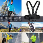 Mobile Phone Holder Chest Belt Mount Strap Support For 360 Rotaion Action Camera Shooting Stable Triangle Design Phone Bracket Lootquake LLC