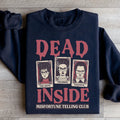 Dead Inside Misfortune Telling Club Sweatshirt Peachy Sunday