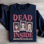 Dead Inside Misfortune Telling Club Sweatshirt Peachy Sunday