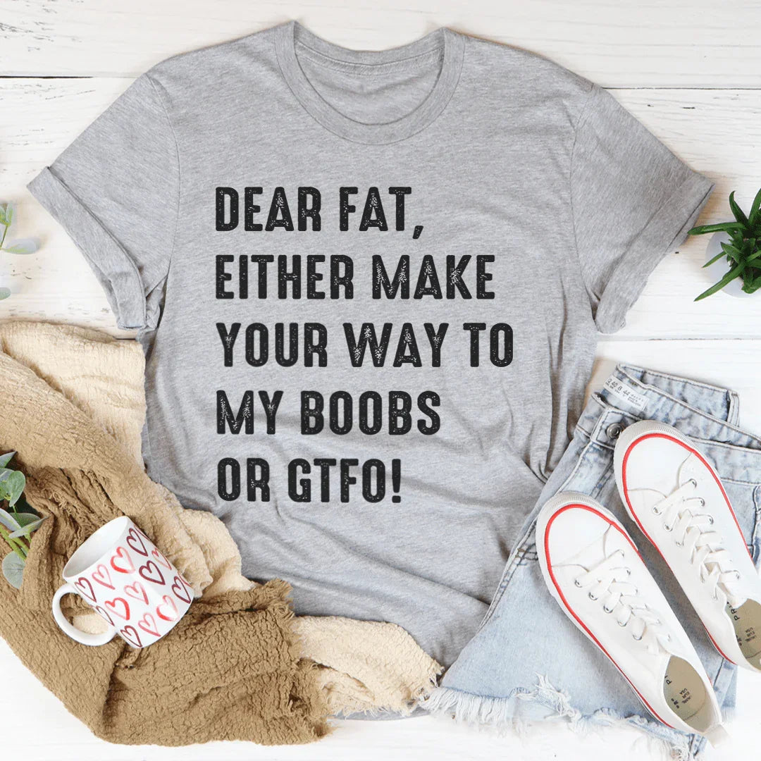 Dear Fat Tee Peachy Sunday