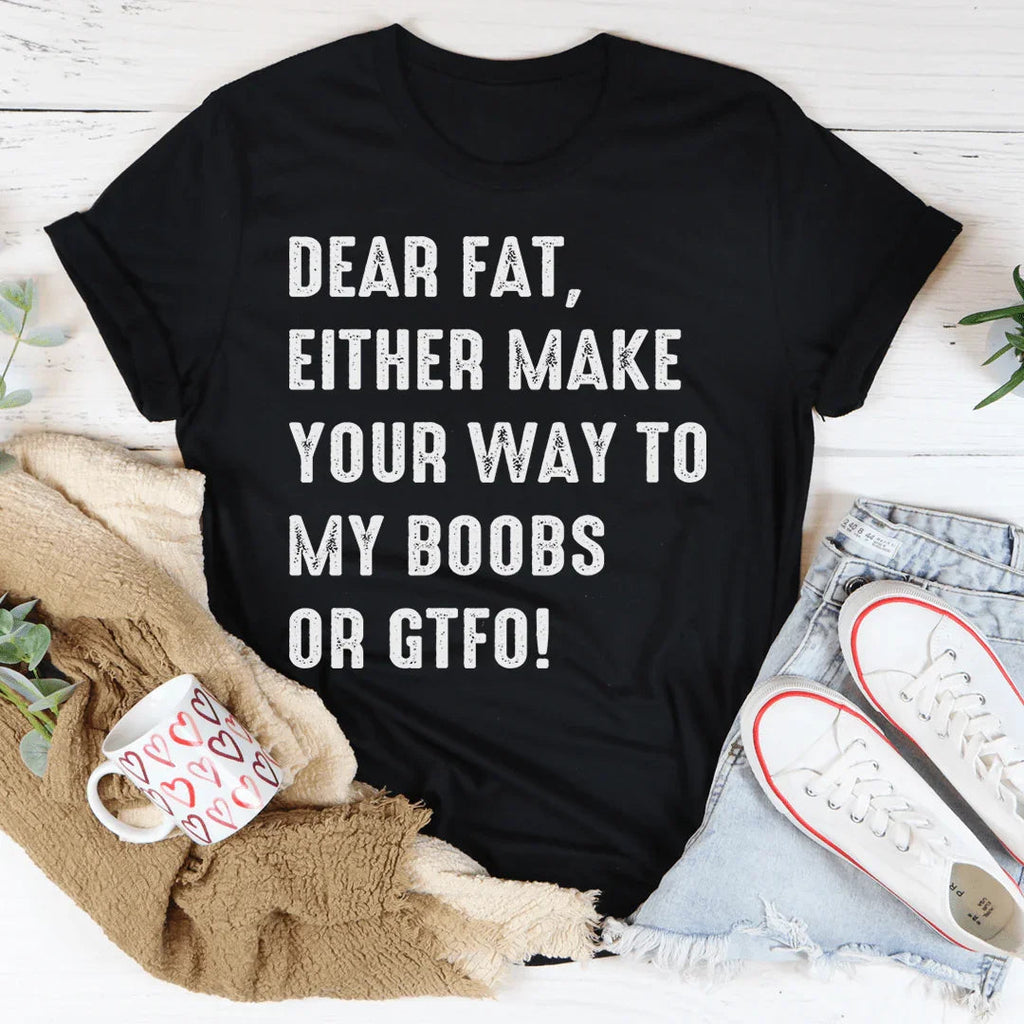 Dear Fat Tee Peachy Sunday