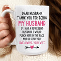 Dear Husband Mug Peachy Sunday