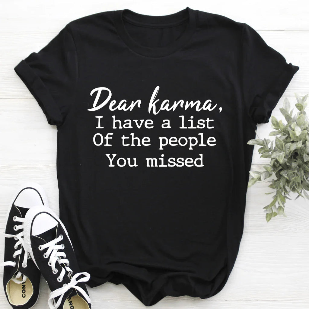 Dear Karma Tee - SJB-DIAMOND ELITES