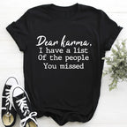 Dear Karma Tee - SJB-DIAMOND ELITES