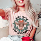 Dear Santa Just Send Cows Tee