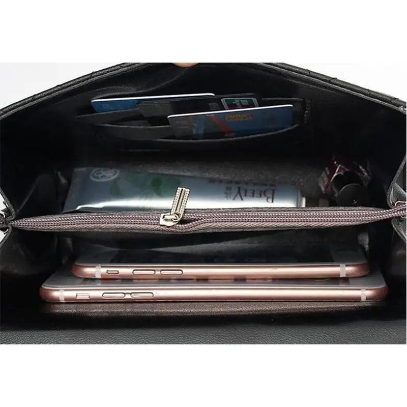 Decent Black Luxury Crossbody Bags For Women And Girls Designer Small Messenger Shoulder Bag For Women Stevvex