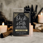 Holiday Sensation Scented Soy Candle Festive Citrus Spice Sweet Herbal Notes Holiday Home Fragrance