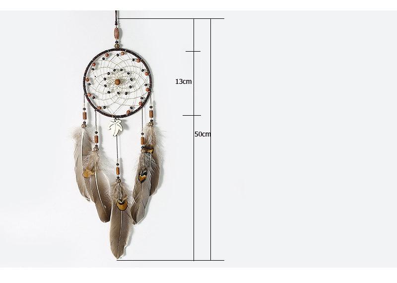 Decoration Home Dream Catchers Hanging Wall Decor Art Pendant Handmade Traditional White Cloud Dream Catcher With Led String Lights Wall Hanging Kids Room Decor Nursery Wall Art Ornament Decor Craft Gift Cute Wind Chimes National Feather Kids Girls Stevvex