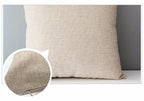 Decorative Linen Cotton Pillow Case Green Throw Pillowcase Outdoor Throw Pillow Cases Decorative Cushion Cover Cotton Linen Farmhouse Home Decor For Couch Sofa Bedroom Farmhouse Style Cushion Cover