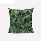 Decorative Linen Cotton Pillow Case Green Throw Pillowcase Outdoor Throw Pillow Cases Decorative Cushion Cover Cotton Linen Farmhouse Home Decor For Couch Sofa Bedroom Farmhouse Style Cushion Cover