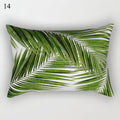 Decorative Throw Pillows Tropical Plants Pillow Cover Polyester Pillow Covers With Flowers And Plants Tropical Style Linen Throw Pillow Covers Decoration Pillowcase Cushions Home Decor Stevvex