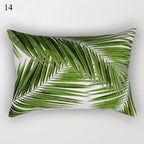 Decorative Throw Pillows Tropical Plants Pillow Cover Polyester Pillow Covers With Flowers And Plants Tropical Style Linen Throw Pillow Covers Decoration Pillowcase Cushions Home Decor Stevvex