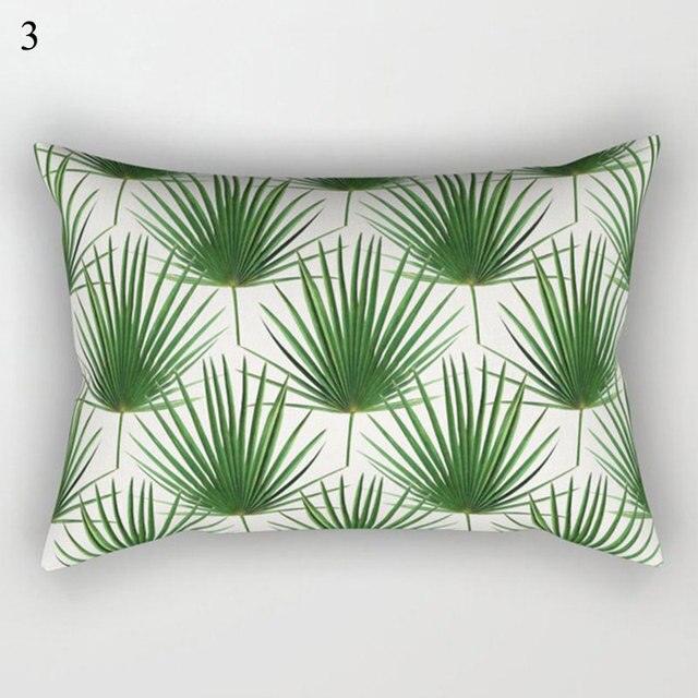 Decorative Throw Pillows Tropical Plants Pillow Cover Polyester Pillow Covers With Flowers And Plants Tropical Style Linen Throw Pillow Covers Decoration Pillowcase Cushions Home Decor Stevvex