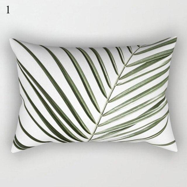 Decorative Throw Pillows Tropical Plants Pillow Cover Polyester Pillow Covers With Flowers And Plants Tropical Style Linen Throw Pillow Covers Decoration Pillowcase Cushions Home Decor Stevvex