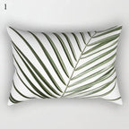 Decorative Throw Pillows Tropical Plants Pillow Cover Polyester Pillow Covers With Flowers And Plants Tropical Style Linen Throw Pillow Covers Decoration Pillowcase Cushions Home Decor Stevvex