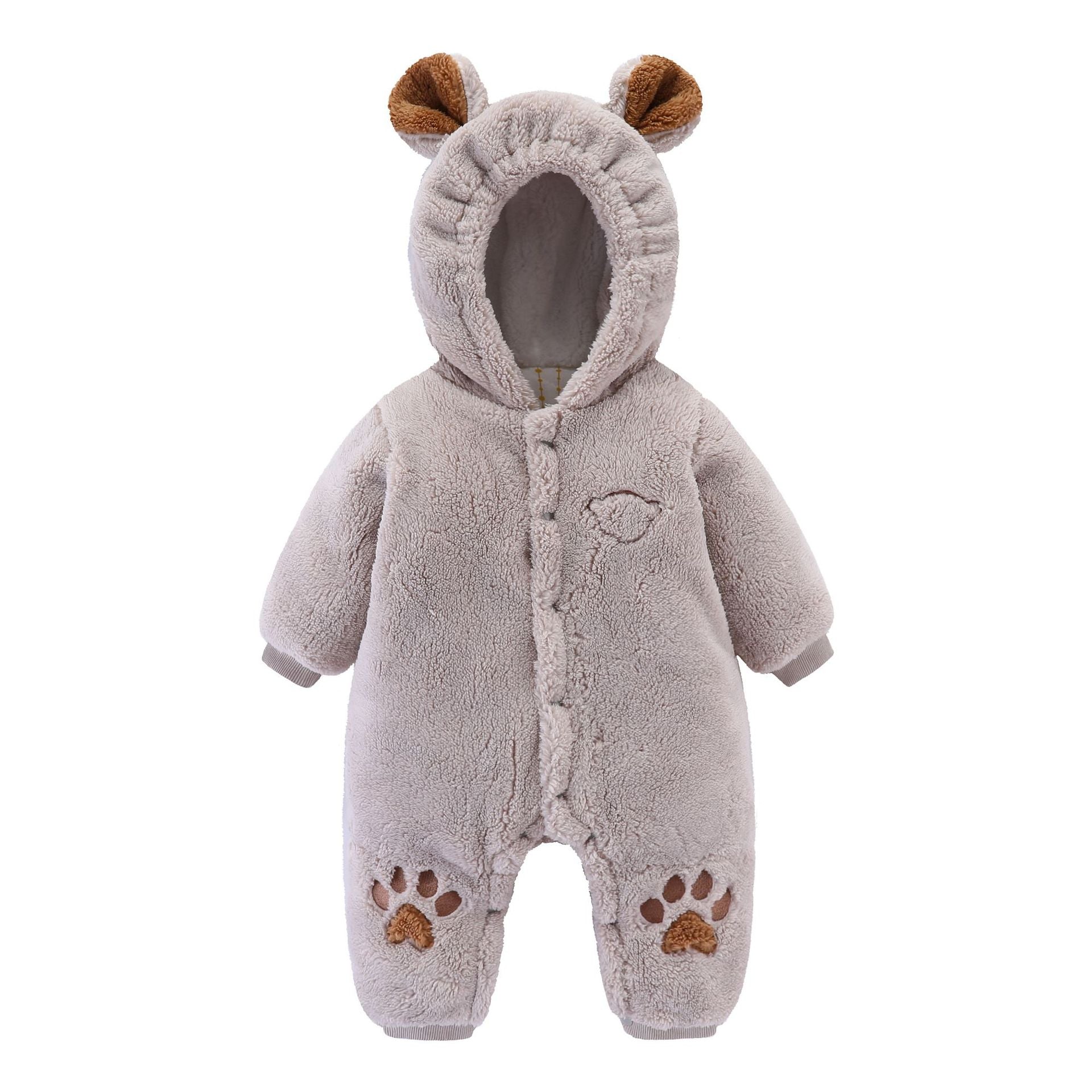 Newborn Baby Onesies Baby Clothes Romper Baby Quilted Pi-Mart