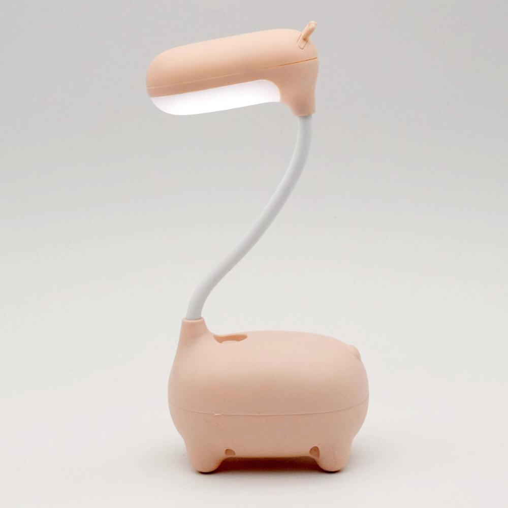 Deer LED Desk Lamp Reading Light USB Rechargeable Table Lamp Cute Night Light For Kids Reading Study Bedside Bedroom Living Room Cute Study Lamps for Bedroom Décor Stevvex