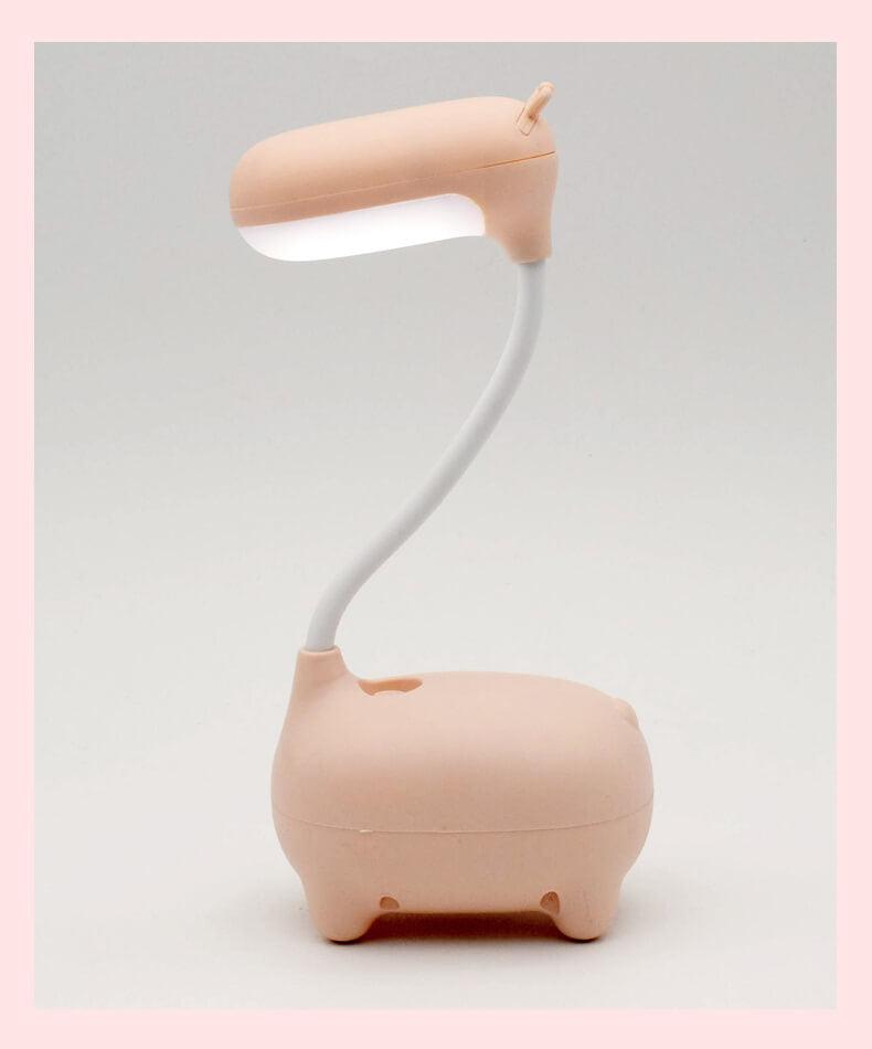 Deer LED Desk Lamp Reading Light USB Rechargeable Table Lamp Cute Night Light For Kids Reading Study Bedside Bedroom Living Room Cute Study Lamps for Bedroom Décor Stevvex