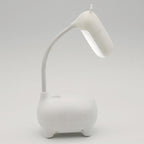 Deer LED Desk Lamp Reading Light USB Rechargeable Table Lamp Cute Night Light For Kids Reading Study Bedside Bedroom Living Room Cute Study Lamps for Bedroom Décor Stevvex