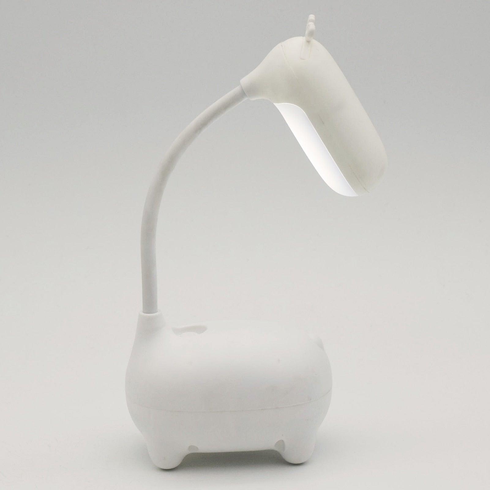 Deer LED Desk Lamp Reading Light USB Rechargeable Table Lamp Cute Night Light For Kids Reading Study Bedside Bedroom Living Room Cute Study Lamps for Bedroom Décor Stevvex