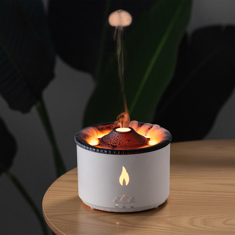 Flame Lamp Volcano Humidifier - SJB-DIAMOND ELITES