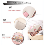 Delightful Small Floral PU Leather Money Purse For Women And Girls Fashion Designer Buckle Wallets for Female Stevvex