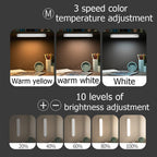 Desk Lamp USB Lamp USB LED Light Computer Table Lamp Magnetic Office Study Reading Light Rechargeable For Bedroom Decorative Table Lamp Cute Study Lamps for Bedroom Décor Stevvex