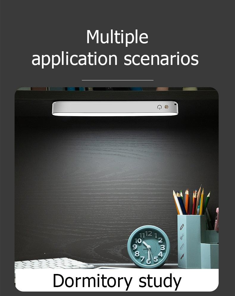 Desk Lamp USB Lamp USB LED Light Computer Table Lamp Magnetic Office Study Reading Light Rechargeable For Bedroom Decorative Table Lamp Cute Study Lamps for Bedroom Décor Stevvex