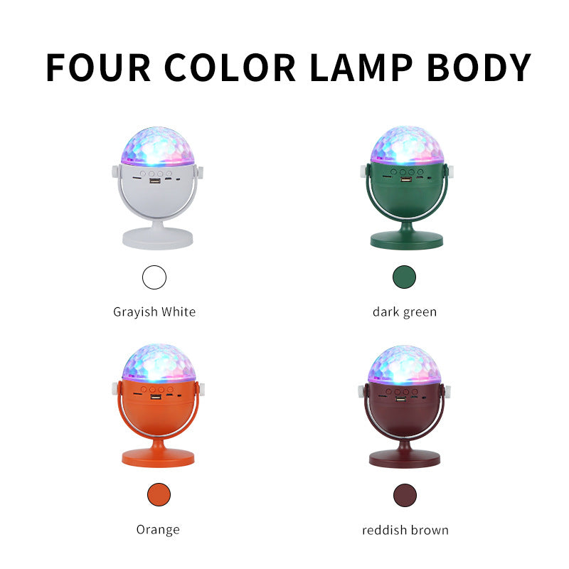Colorful Magic Ball Bluetooth Music Lights Atmosphere Projection Lamp Pi-Mart